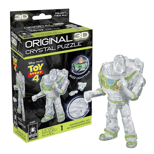 BePuzzled | Disney Buzz Lightyear Original 3D Crystal Puzzle, Ages 12 and Up