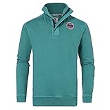 Gaastra 35.5305.51 Herren Pullover Troyer Gr. M Grün Neu