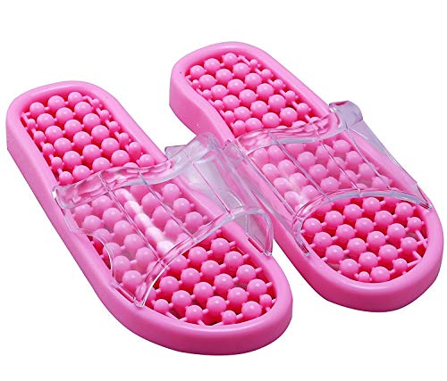 Image of Darbar Online Essentials Yoga Paduka Acupressure Slippers for Full Body Blood Circulation | Natural Leg Foot Massager Slippers For Men and Women (Medium)