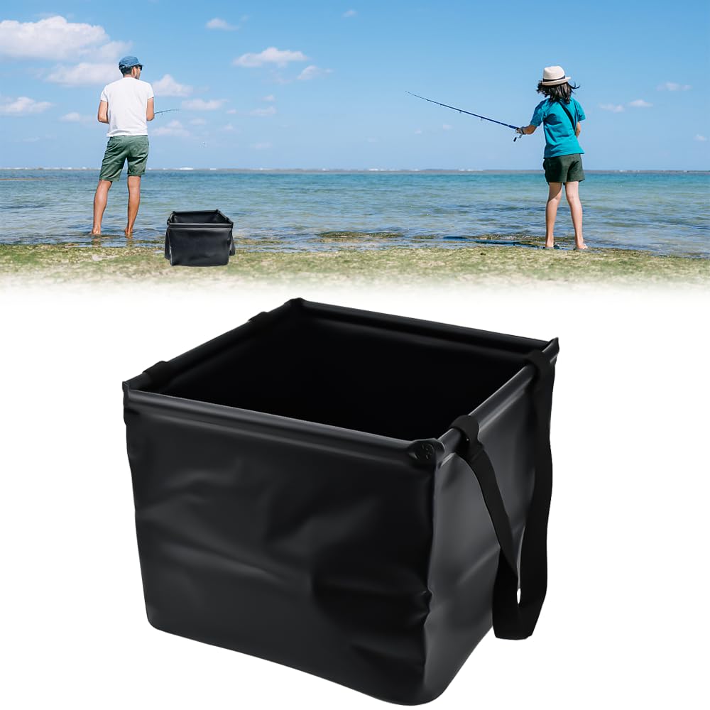 Ciotola Pieghevole da Campeggio 20L Secchio Pieghevole Portatile per Esterni Pesca Viaggi e Giardino Feste
