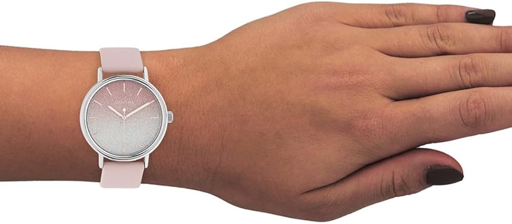 OOZOO Timepieces - Orologio da polso da donna con cinturino in pelle da 20 mm, orologio da donna di alta qualità, analogico, rotondo OOZOO Timepieces - Orologio da polso da donna con cinturino in pelle da 20 mm, orologio da donna di alta qualità, analogico, rotondo