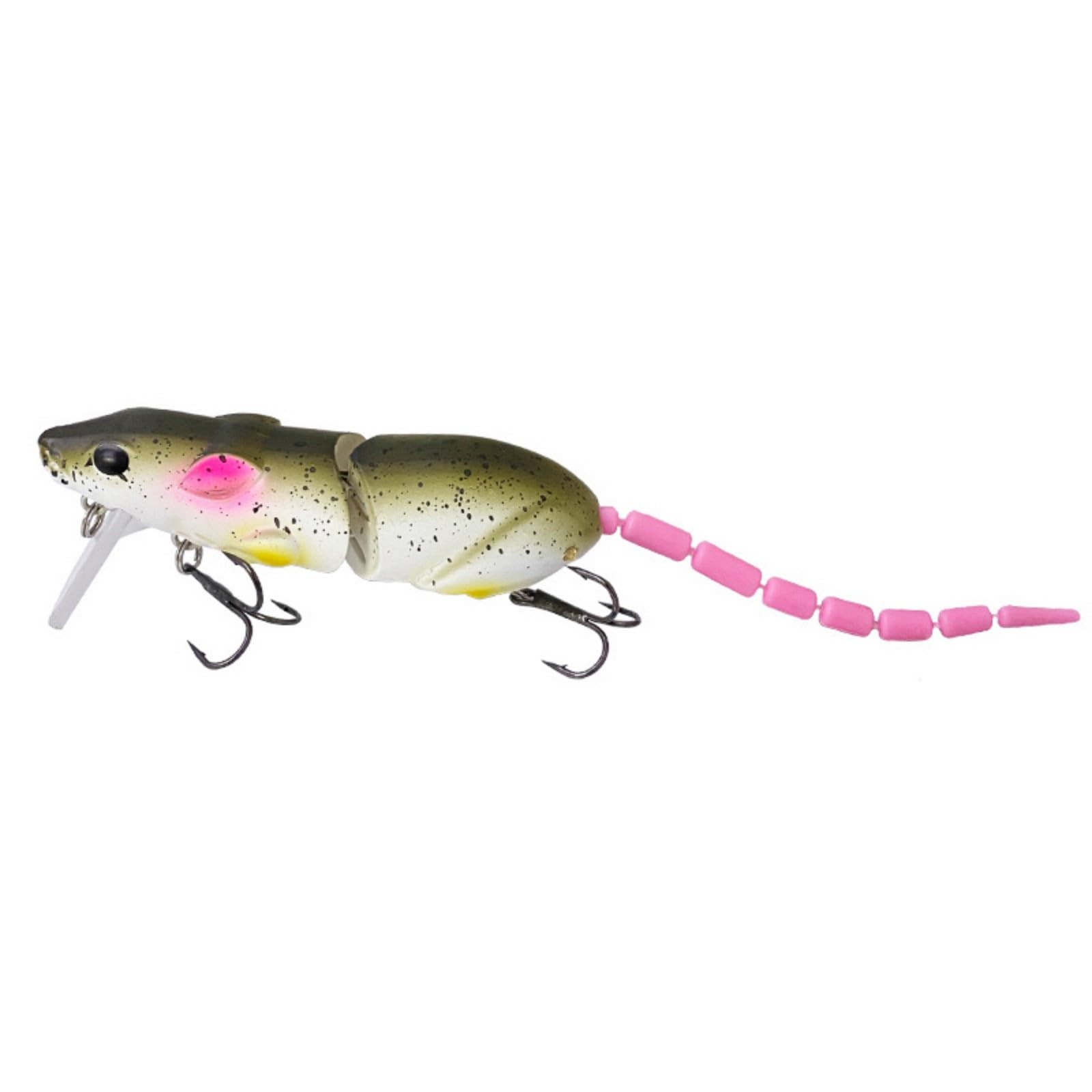 QIAOLIDA Realistic Minnow Lures Floating Baits Mimicking Rodents Movement Ideal For Topwater Strikes On Fish Hard Baits 8Cm