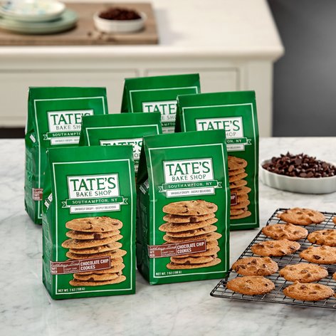 Tate's Bake Shop 6 pack Chocolate Chip Cookies