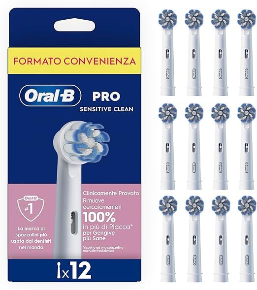 Oral-B Pro 3D White Ersatzköpfe, 10 Stück, geeignet für Briefkästen