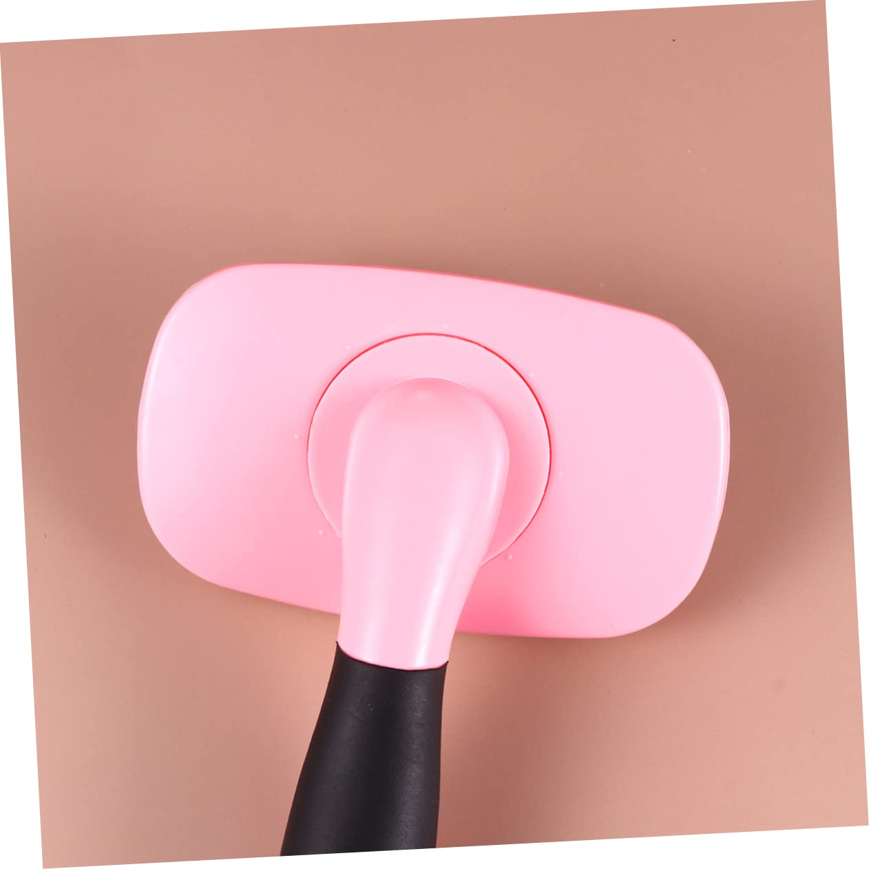 BESPORTBLE Rotatable Pet Grooming Comb Large Pink Massaging Tool for Dogs Cats Cleaning Tangle Removal Ergonomic Grip for Comfortable Grooming