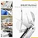 BIBURY Multitool with Pocket Knife, Birthday Gifts for Men, 19-in-1 Stainless Steel Pliers with Scissors, Self-locking Multi tools with EDC Sheath for Home, Camping, Hiking, Survival -BI2038A