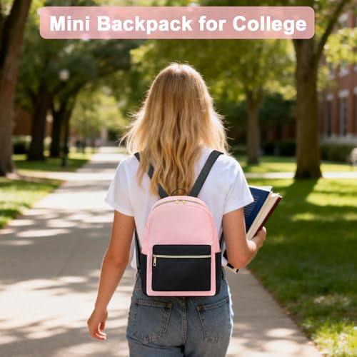 Image of BTOOP Mini Backpack Women Girls Water-resistant Small Backpack Purse Shoulder Bag for Womens Adult Kids School Travel