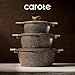 CAROTE 26PCS Pots and Pans Set Non Stick, Cookware Set Pots and Pans Induction Cook Ware, Nonstick Kitchen Cooking, PFOA Free