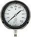 Ashcroft Type 2074 Stainless Steel Case Dry Filled Digital Pressure Gauge, Stainless Steel Socket and Sensor, Backlite, 3" Dial Size, 1/4" NPT Lower Connection, 0/2000 bar Pressure Range