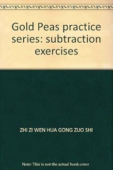 Paperback Gold Peas practice series: subtraction exercises [Chinese] Book