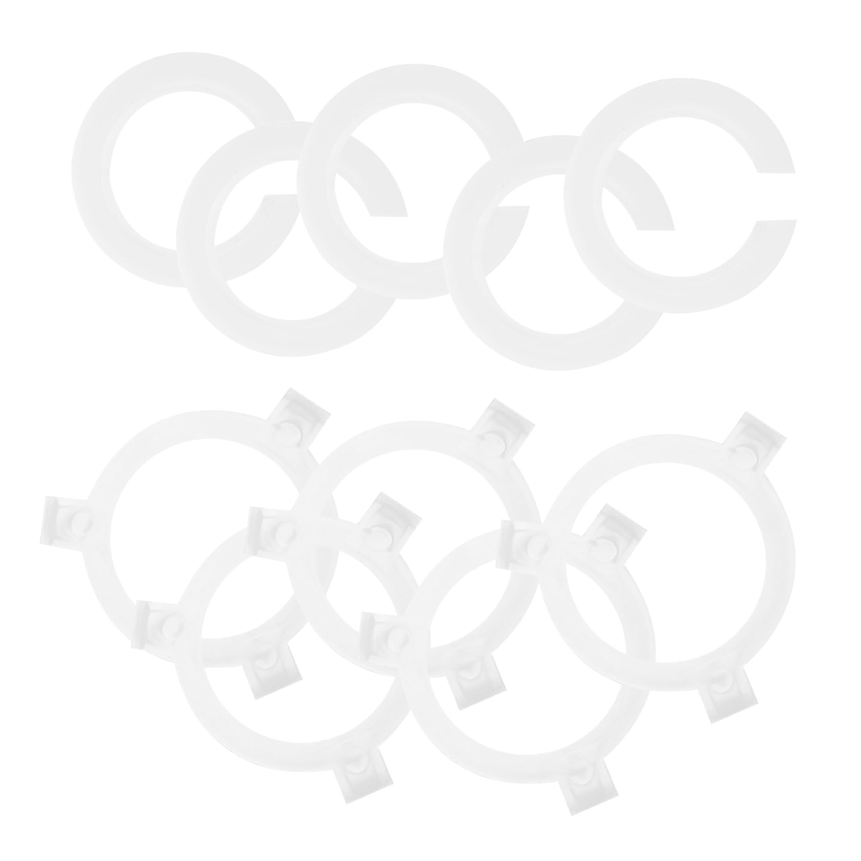 UKCOCO 40pièces Adaptateur De Douille De Lampe Vers Anneaux De Conversion Pour Abat-jours Facile à Installer Et Pratique