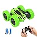 Twister.CK RC Stunt Car, Juguetes para niños Coche de Carreras con Control Remoto - 4WD Doble Cara Giros y Volteretas 360 ° Conducción de automóviles Juguetes para niños Navidad, Verde