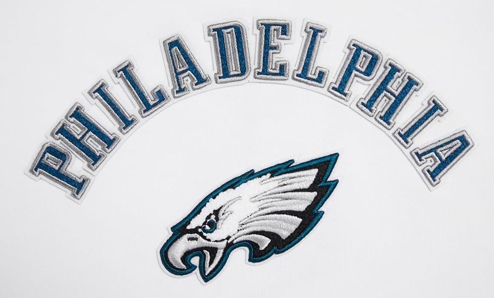 Pro Standard Womens NFL Classic Chenille Brushed Back French Terry Crewneck Sweatshirt - Image 7