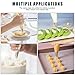 Piping Bags and Tips Set, Cakes Decorating Supplies Kit with 100pcs 12 Inch Pastry Bags, 16 Piping Tips, 3 Cake Scraper, 2 Couplers, 2 Bag Ties, Simple and Convenient Baking Supplies Set