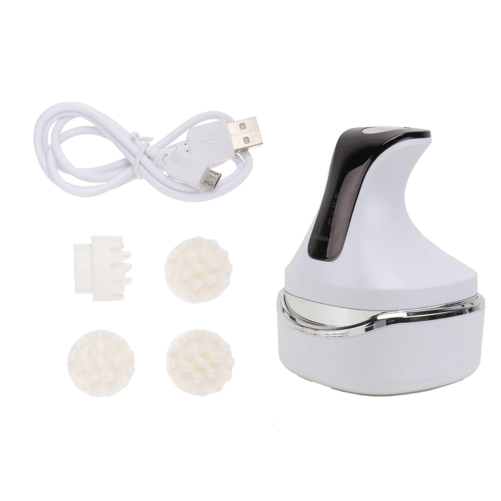 Masajeador de Cabeza Magnético Recargable por USB Inalámbrico 4d