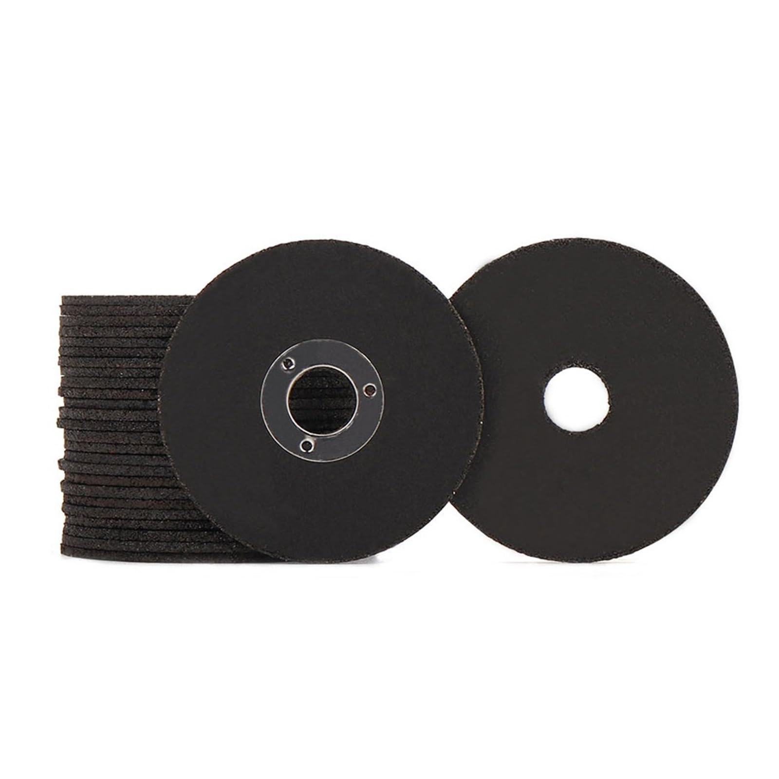 Muela abrasiva Amoladora Angular Pulir Discos de Corte de Acero Inoxidable de 2 Pulgadas, Discos de Corte, Discos de Lijado y amolado, Hojas de Sierra Circular de Fibra, 5-100 Unidades(100Pcs)