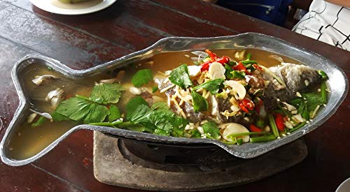 Thai Fish Cooking Serving Tray