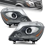 ALLIGATOR AUTO LIGHTS Headlight Assembly Replacement for Mercedes Sprinter 2014-2018...