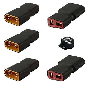 Amazon.co.jp: Boladge 5パックT型プラグメスコネクタはXT60