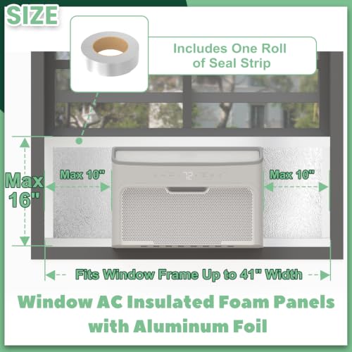 Paneles de espuma con aislamiento de CA para ventana de aluminio 3