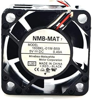 cooling fan NMB 1608KL-01W-B59,Server Cooler Fan NMB 1608KL-01W-B59 5V 0.49A, USB cooling fan for 40x40x20mm 3 wire