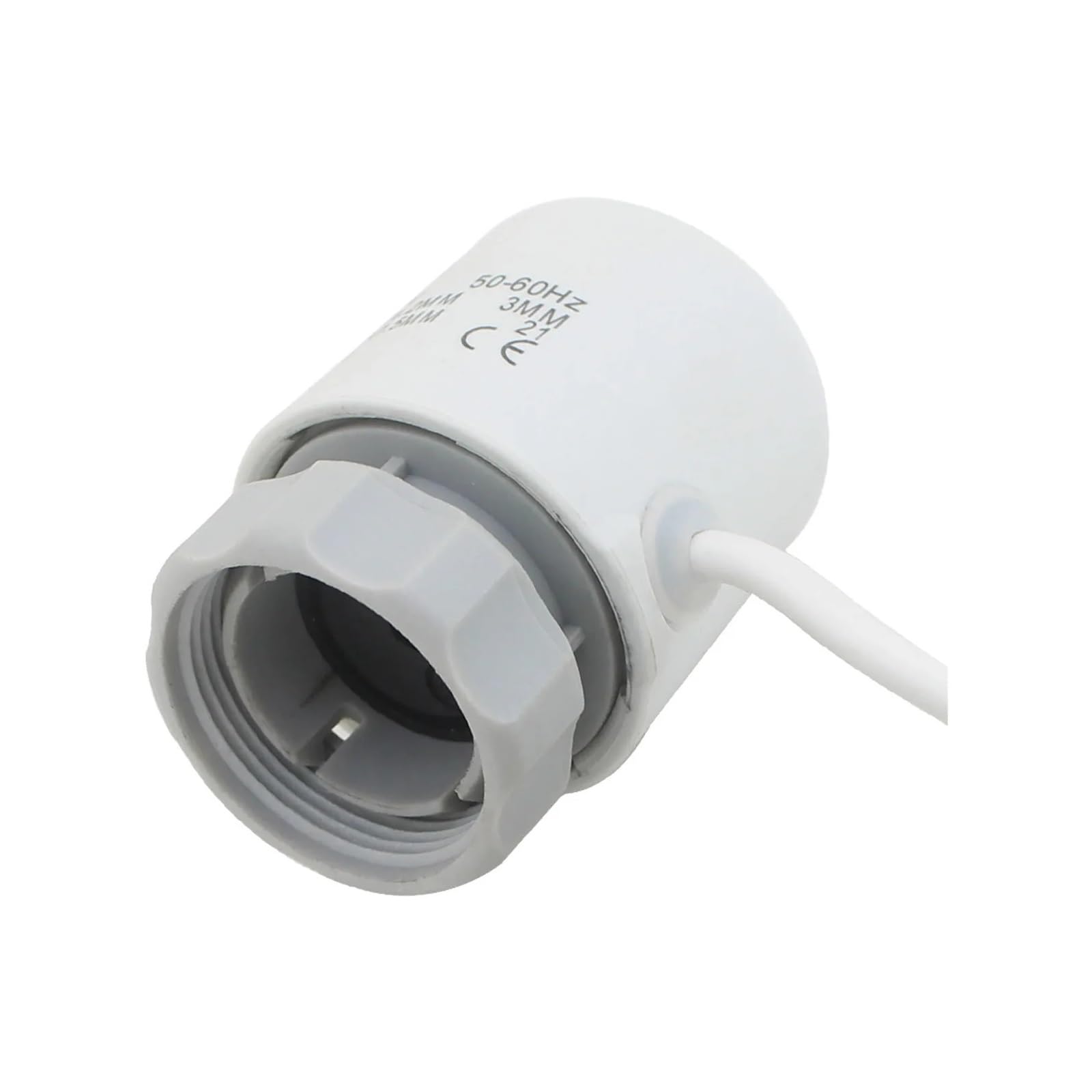 Głowica siłownika termicznego do termostatu kolektora normalnie otwarty grzejnik podłogowy zamknięty 24V 230V NO NC(Ac230v M30x1.5mm)