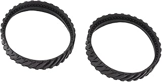Pista de Roda para Limpador de Piscina - 2 Peças Pista de Substituição para Limpador de Piscina Pista de Pneu de Borracha para Aspiradores de pó de Piscina Robóticos Zodiac MX8 MX6