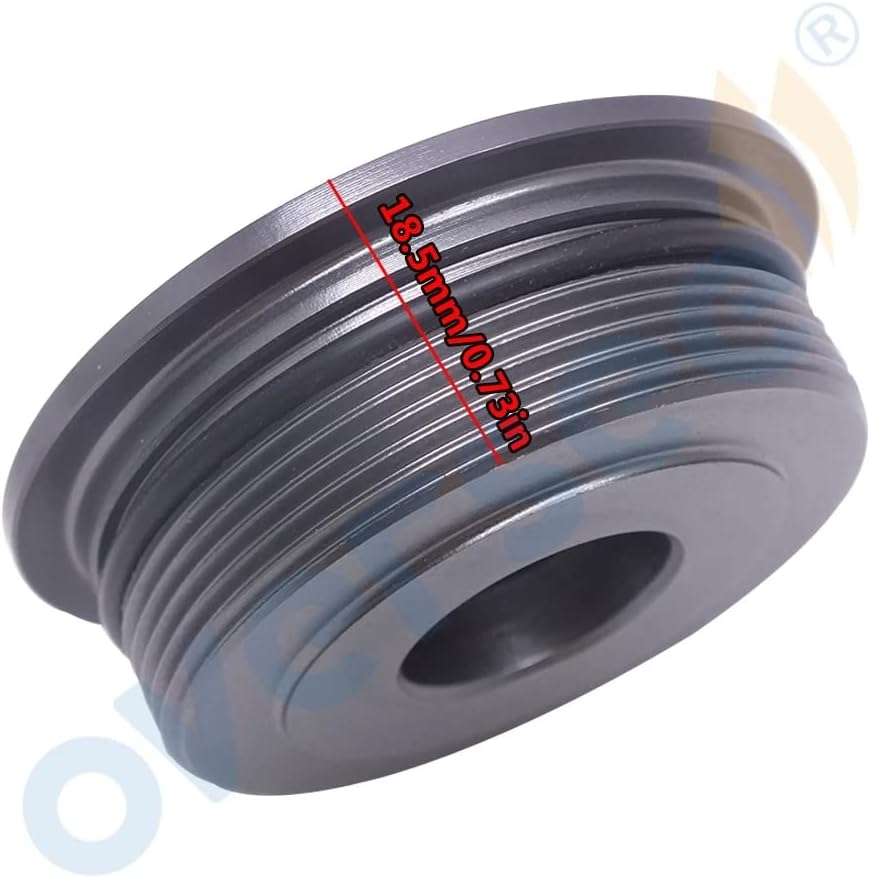 OVERSEE 6H1-43810 Tilt End Cap with Seals For Yamaha Outboard Motor Tilt Trim 2T 4T 60HP 70HP 75HP 85HP 90HP 6H1-43810-11