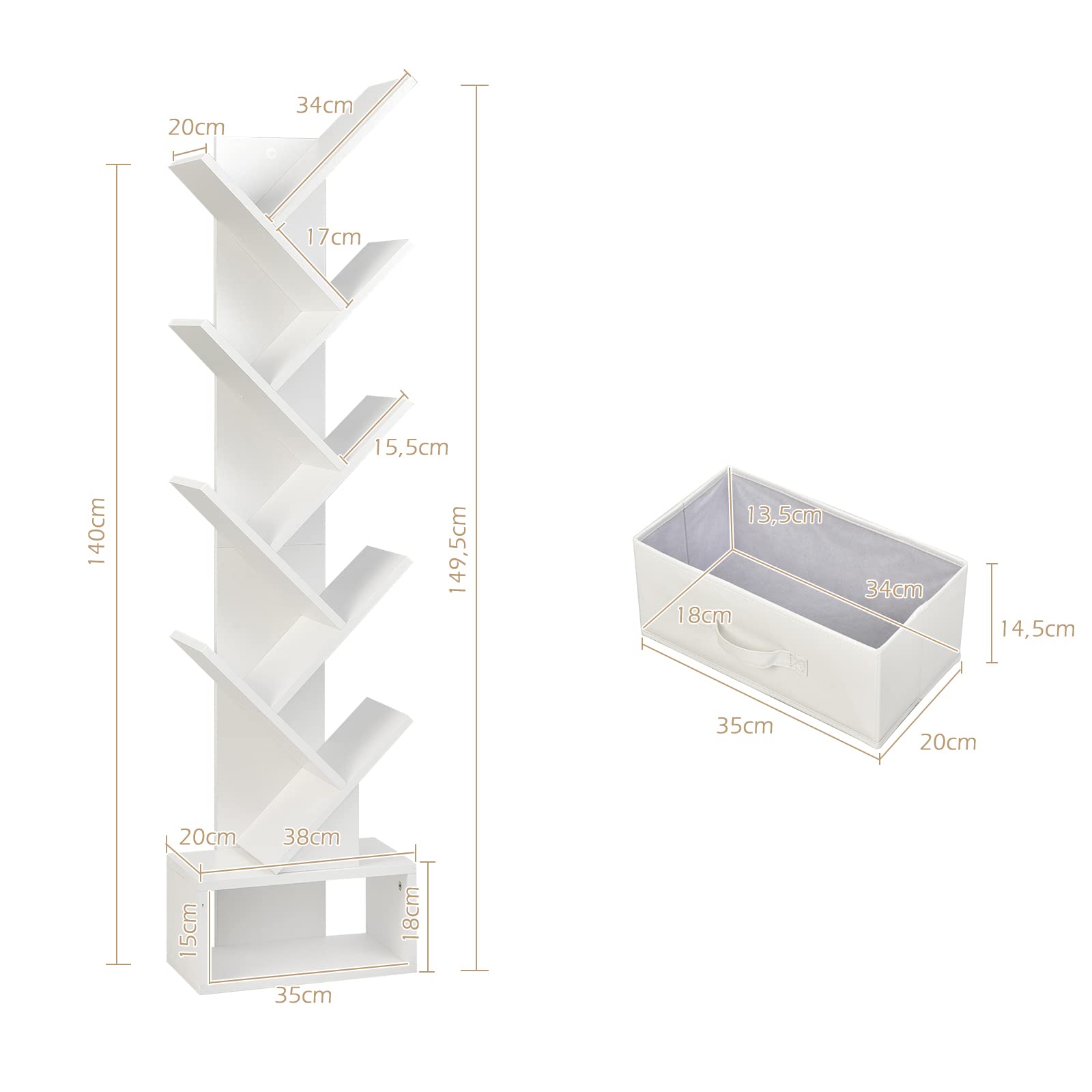 Nest living Jaxx Metalen Boekenkast Groen - 164 x 80 cm – vtwonen