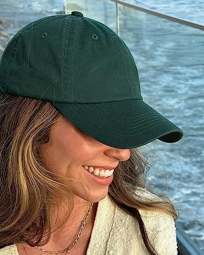 Image of FURTALK Unisex Vintage Washed Unstructured Baseball Cap Washed Cotton Adjustable Dad Hat