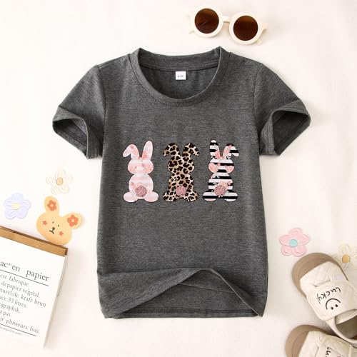 Image of CM C&M WODRO Family Matching Easter Outfits Women Toddler Kid Girl Easter Shirt Mommy and Me Bunny T-Shirt Short Sleeve Top