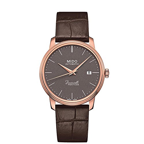 Preisvergleich Produktbild Mido Herren Analog Automatik Uhr mit Leder Armband M0274073608000