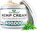 Hemp Extract Cream - 1000Mg - Made in USA - Natural Hemp Pain Relief Cream for Inflammation, Muscle, Joint, Back, Knee & Arthritis Pain - Hemp Salve Contains Arnica, MSM & 10% EMU Oil - Non-GMO