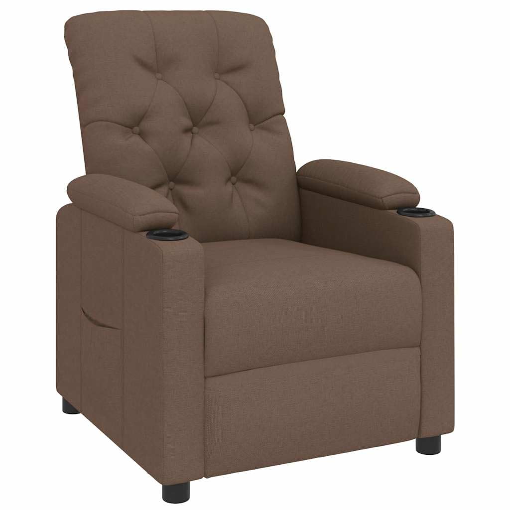 Poltrona relax con funzione reclinabile, poltrona per TV, in