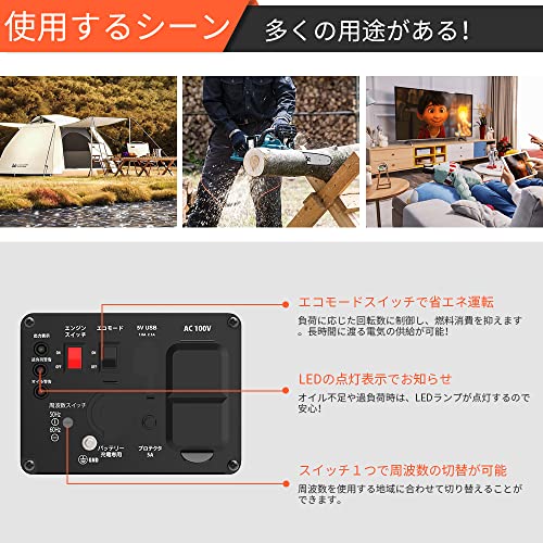 AIVOLT インバーター発電機 VS1600101 の商品画像 5