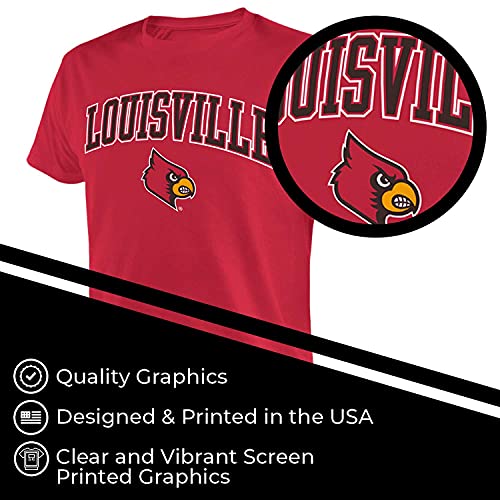Image of NCAA Gameday Cotton T-Shirt for Men and Women | Officially Licensed NCAA Tee - Preshrunk Ring-Spun Cotton - Screen-Printed Team Logo