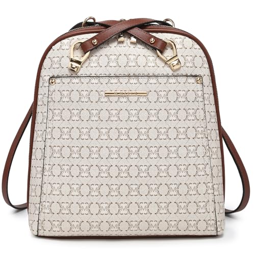 JULIE FERRARO Womens Convertible Backpack Handbag Purse Fashion Designer Ladies Shoulder Satchel Bag...