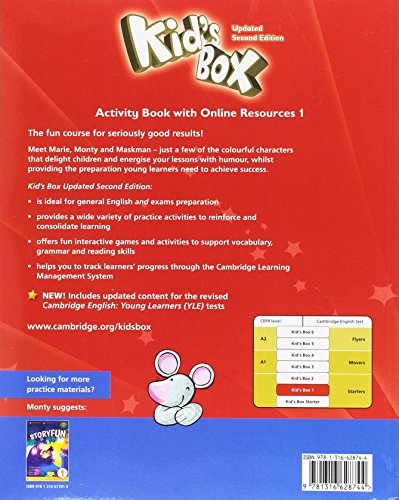 Kid's Box Level 1 Activity Book with Online Resources British English