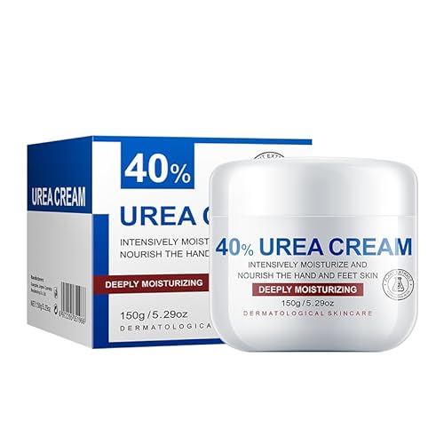 Crema de Urea al 40% para Pies - Tratamiento Intensivo Pies Secos y Talones Agrietados | Reparadora e Hidratante Profunda | Elimina Callos y Durezas | 150 ml (Pack 1 Unidad)