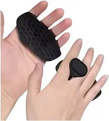 Luva Academia Musculação Max Grip Antiderrapante Protetor de Mão Anti Calo Feminino Masculino Pegada Segura Treino Musculação Crossfit Halteres Barras