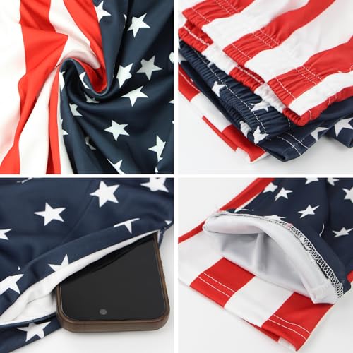 Karazzo American Flag Pants Men Women Joggers Pants Sports Men'S 4Th Of July American Flag Long Pants With Pockets For Casual Wear thumb #3