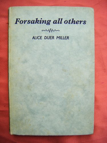 Forsaking all others, B0007EAERS Book Cover