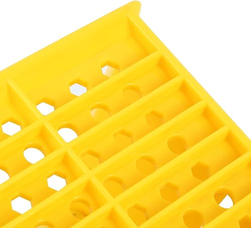 Miniatura 6 de Ridgeyard Cubo de trapeador de prensa lateral con escurridor y 4 ruedas giratorias sin marcas de capacidad de 20 litros para uso doméstico (amarillo)