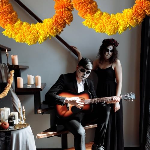 Guirlande de soucis artificielle réutilisable pour simplifier votre décoration Diwali - 3