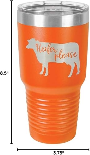 Miniatura 10 de Vaso con tapa superior deslizante y pajita de acero inoxidable para viaje, por favor, compara con Yeti Rambler