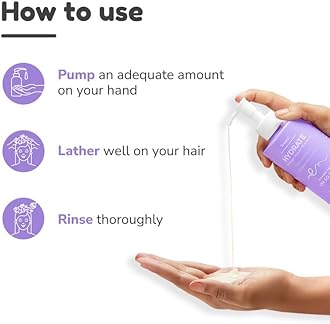 Traya Hydrate Shampoo With Vegan Keratin, Baobab Tree Extract Restores Damaged & Dry Hair, Sulphate & Paraben Free |250 Ml