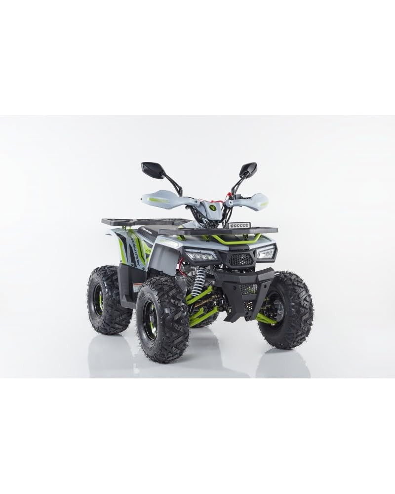 T-MOTO Quad Hunter II 125cc 4T | Benzina Avv. Elettrico Retromarcia Bianco