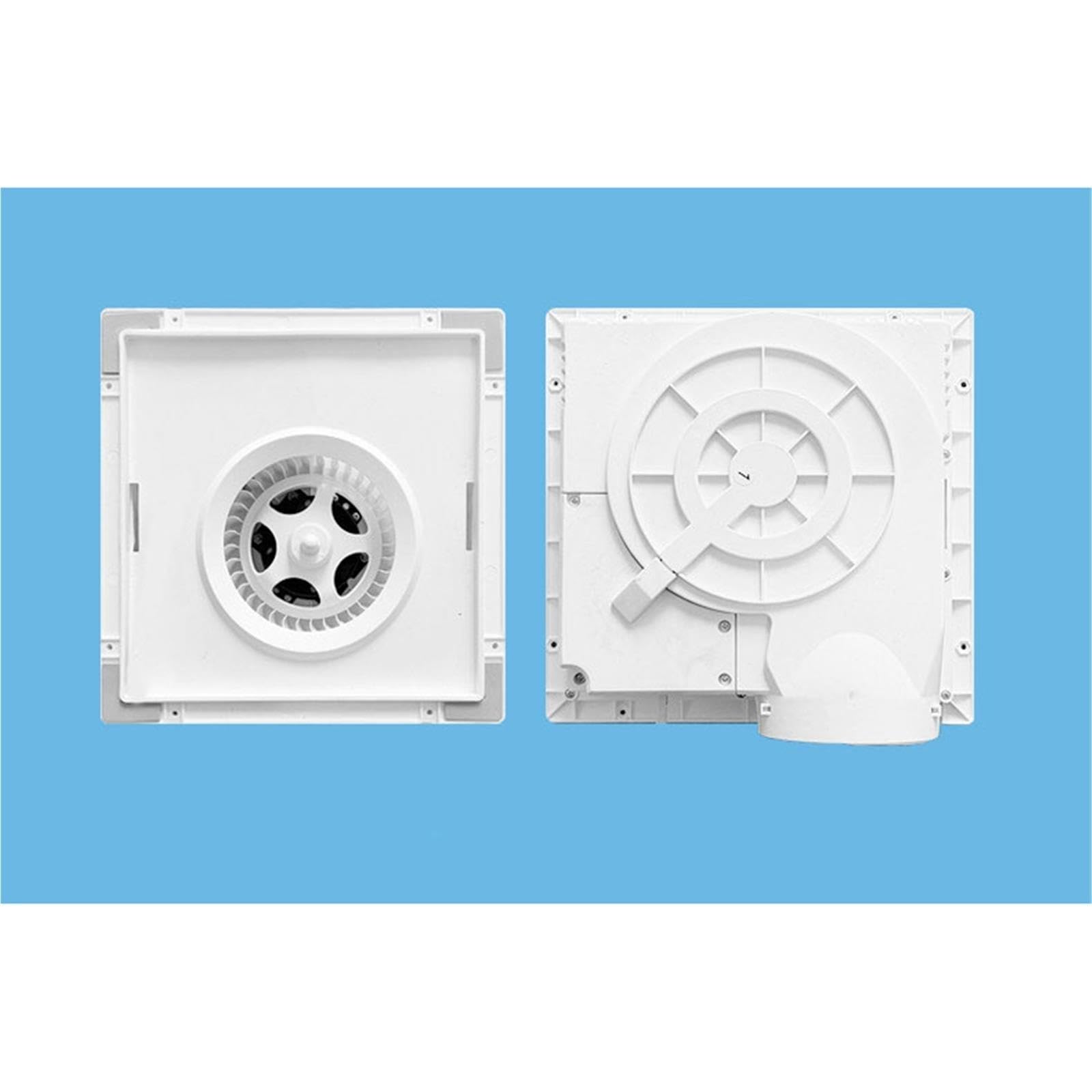 Ventola di scarico Ventilatore da soffitto integrato con unità di ricambio d'aria