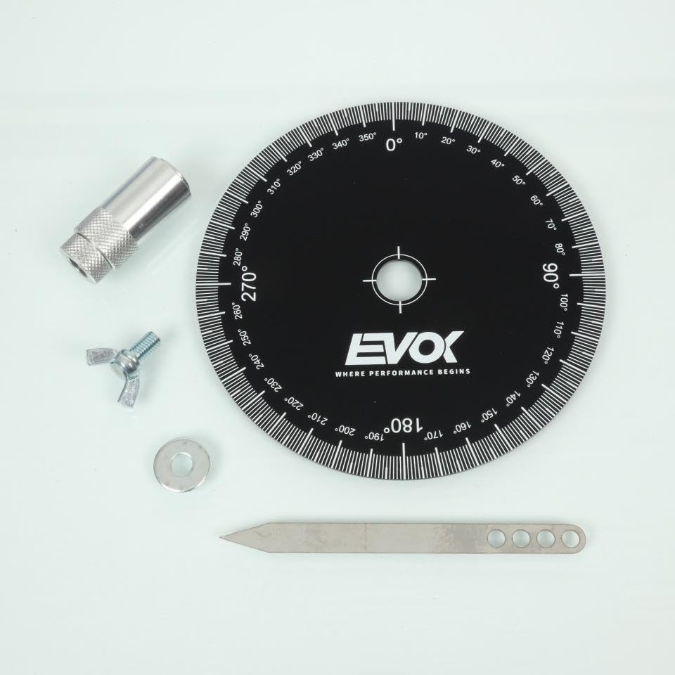 Disque gradué réglage calage diagramme allumage EVOK moto mob 2T 4T