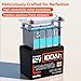 HumsiENK Lithium Battery 12V 100Ah LiFePO4, Built-in 100A BMS, 15000 Deep Cycles Solar Battery with Low-Temp Protection for RV Marine Trolling Motor Home Energy Storage Off-Grid Living BCI Group 24